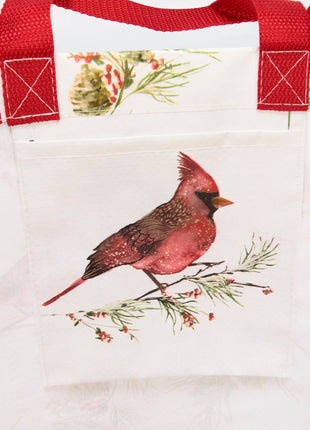 Winter Birds Market Tote