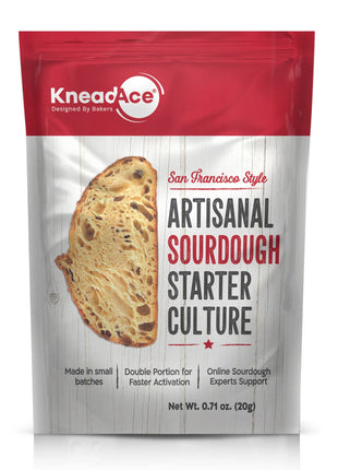 KneadAce® Sourdough Starter Culture, Non GMO, Made In USA