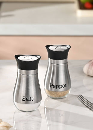 Fox Run Modern Salt and Pepper Shakers, Set of 2