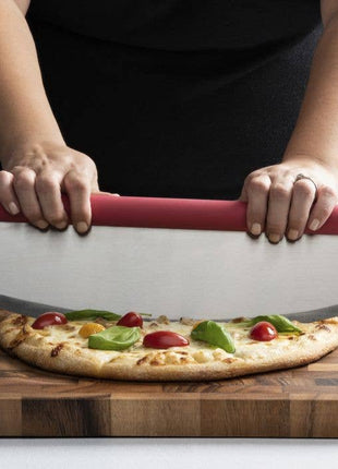 Fantes Cousin Luca's Rocking Pizza Cutter With Blade Guard