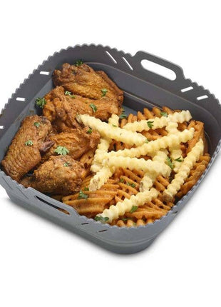 HIC Kitchen Silicone Collapsible Air Fryer Basket Liner