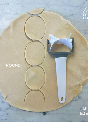 Fox Run Pastry and Pasta Wheels, Set of 5 Dough Cutter Tools