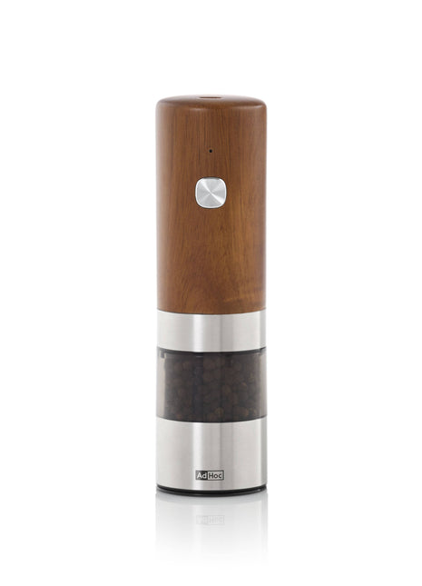 AdHoc i.Mill Electric Salt & Pepper Mill in Acacia Wood