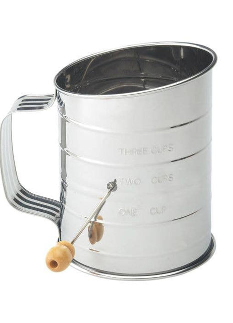 Mrs. Anderson's Baking Hand Crank Sifter, 3 Cup