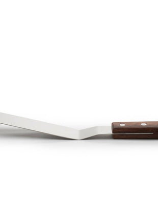 Fox Run Offset Icing Spatula, Stainless Steel, 8"