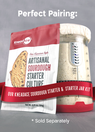 KneadAce® Sourdough Starter Culture, Non GMO, Made In USA