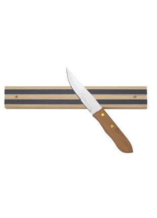 HIC Kitchen Magnetic Knife And Tool Storage Bar, Wood
