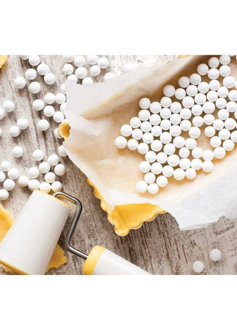 Ceramic Pie Baking Weights - Prevent Shrinking & Bubbling