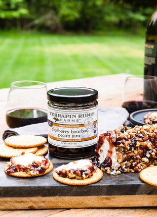 Blueberry Bourbon Pecan Jam