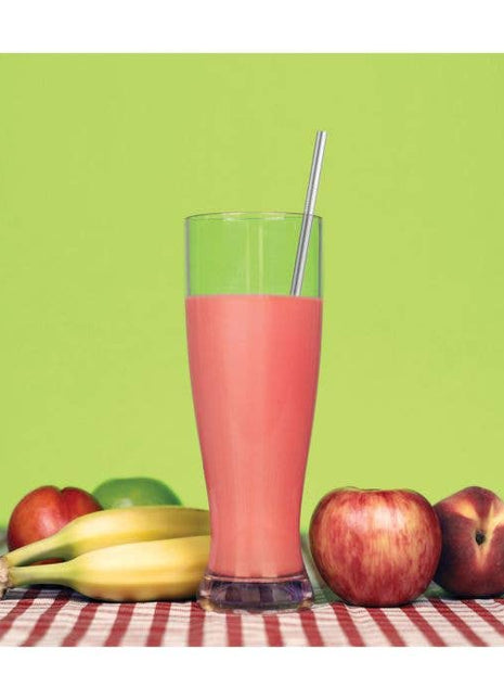 HIC Kitchen Reusable Tumbler Drinking Straws, Set Of 2