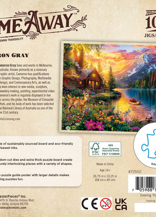 Time Away - Evening Tranquility 1000 Piece Jigsaw Puzzle