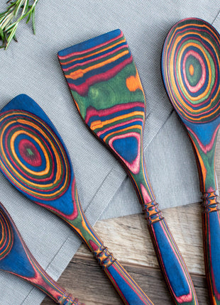 12" Rainbow Pakka Corner Spoon