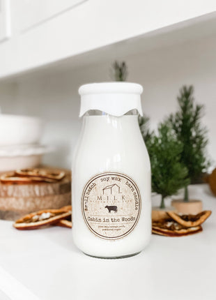 Milk Bottle Candle 13 oz
