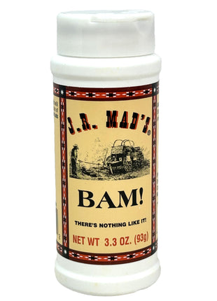 J.R. Mad's BAM! All-Purpose Creole Seasoning Blend, 3.3 oz, Salt, Paprika, Oregano Mix for Chicken, Pork, Seafood, Vegetables