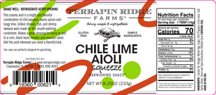 Chile Lime Aioli Squeeze