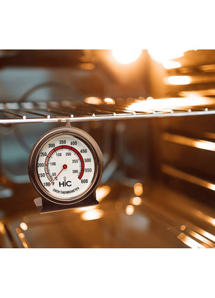 HIC Kitchen Roasting Oven Thermometer, Easy-Read Face, Large 2.5-in