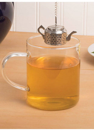 HIC Kitchen Teapot With Caddy Tea Infuser