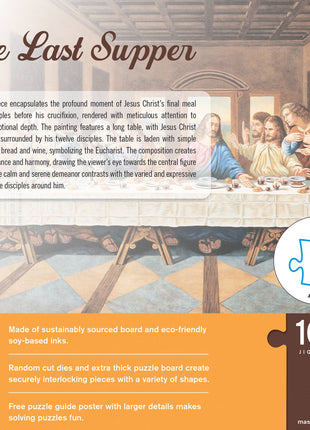 Inspirational - The Last Supper 1000 Piece Jigsaw Puzzle