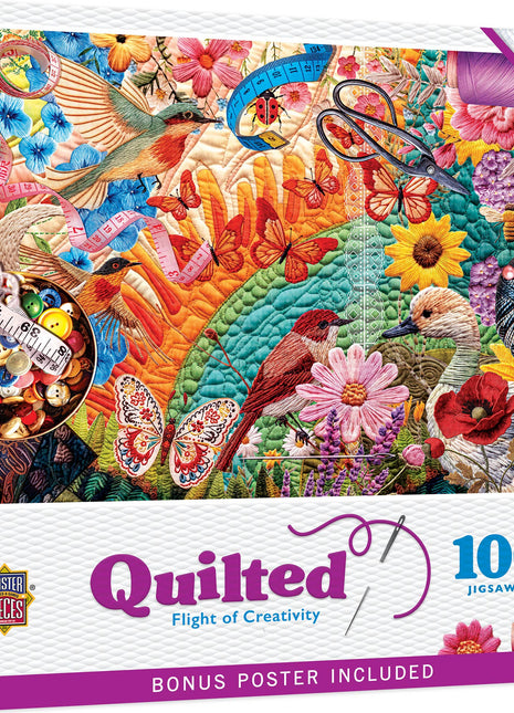 Quilted - Flight of Creativity 1000 Piece Puzzle