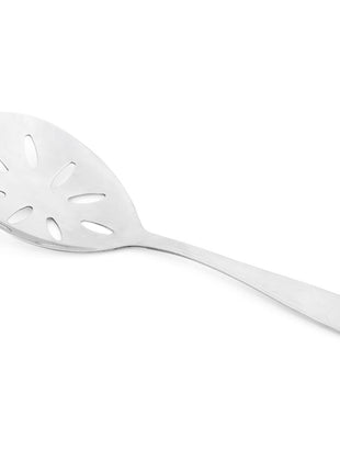 Fox Run Large Stainless Steel Slotted Spoon, 8.75"