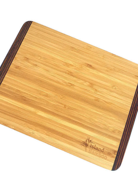 Island Bamboo 9” x 11” x 3/8” Utility Board With Rainbow Accent (Copy)