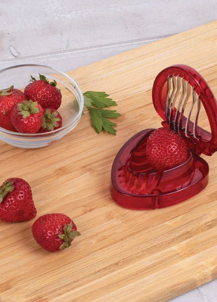 HIC Stainless Steel Blade Strawberry Slicer