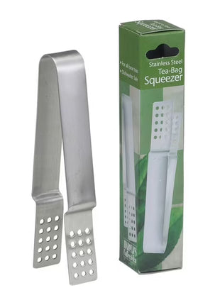 HIC Kitchen Tea Bag Squeezer, 18/8 Stainless Steel