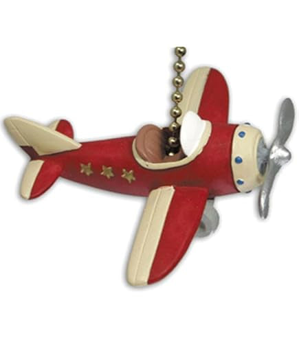 Ceiling Fan Pull - Fighter Airplane