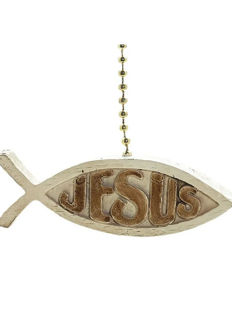 Ceiling Fan Pull - Jesus Fish