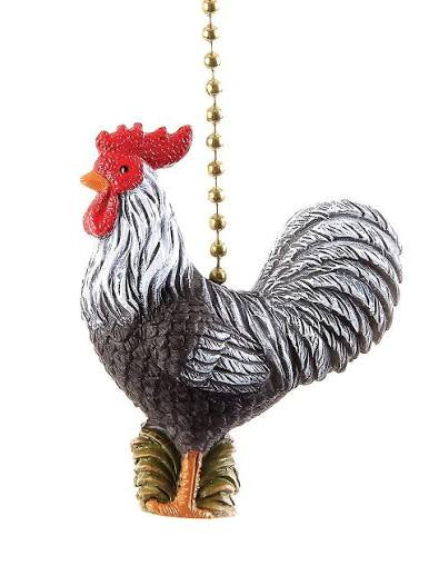 Ceiling Fan Pull - Farmhouse Rooster