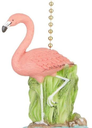 Ceiling Fan Pull - Flamingo