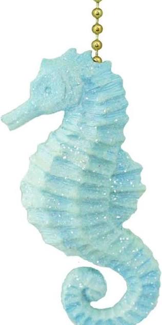 Ceiling Fan Pull - Seahorse