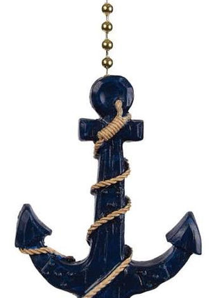 Ceiling Fan Pull - Navy Anchor
