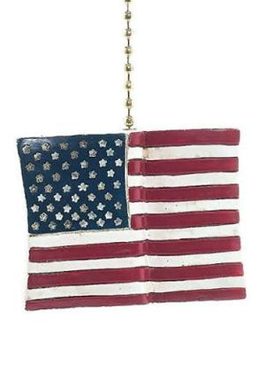 Ceiling Fan Pull - American Flag