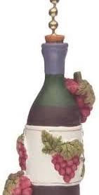 Ceiling Fan Pull - Wine Bottle