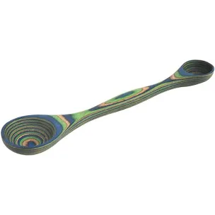 Island Bamboo Peacock Pakka Measuring Spoon