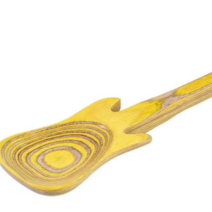 Island Bamboo Yellow Guitar Spoon