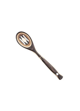 Island Bamboo Earth Slotted Spoon