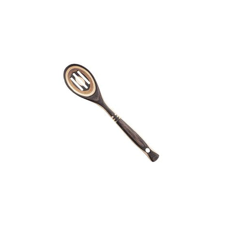 Island Bamboo Earth Slotted Spoon