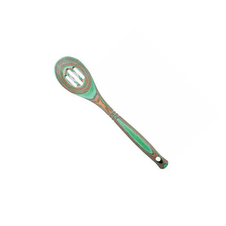 Island Bamboo Mint Slotted Spoon