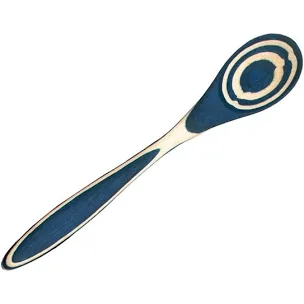 Island Bamboo Mini Blue Spoon