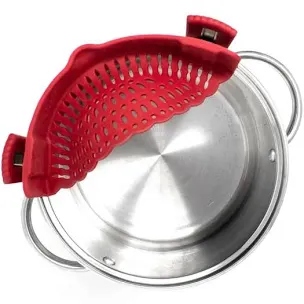 Norpro Silicone Clip-On Strainer