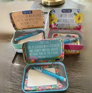 Tin Prayer Box