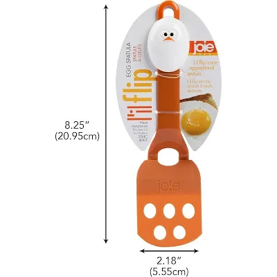 Joie Lil' Flip Egg Spatula - Compact Slotted Turner