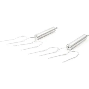 Fox Run Turkey and Poultry Lifters, Set of 2, 1.25 x 4 x 9.5 inches, Metallic