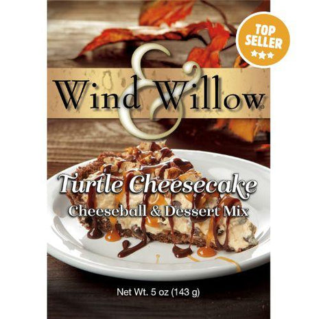 Turtle Cheesecake Cheeseball & Dessert Mix