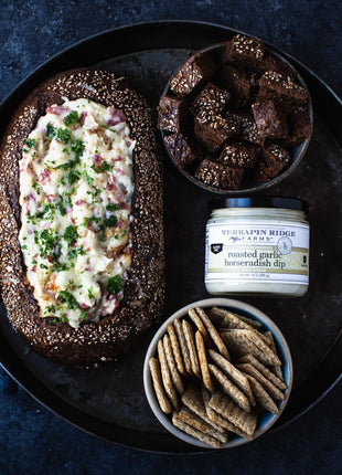 Roasted Garlic Horseradish Dip - 10.2 OZ