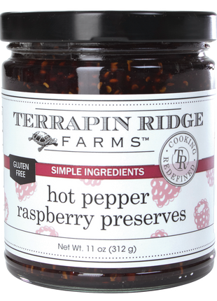 Hot Pepper Raspberry Preserves - 11 OZ
