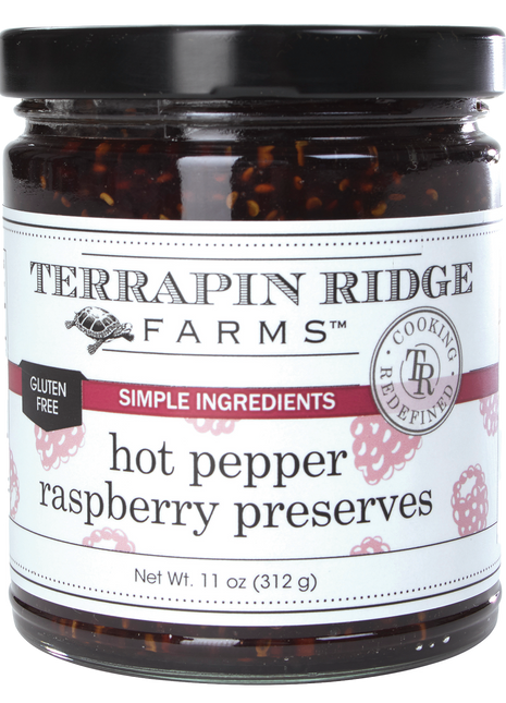 Hot Pepper Raspberry Preserves - 11 OZ