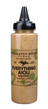 Everything Aioli Garnishing Squeeze - 8OZ